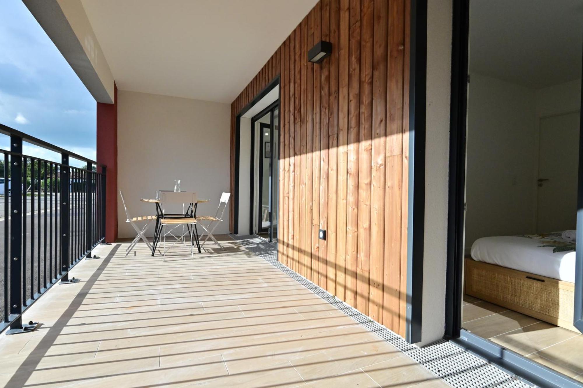 Biscawai Chaleureux Et Cosy Avec Terrasse Lägenhet Biscarrosse Exteriör bild