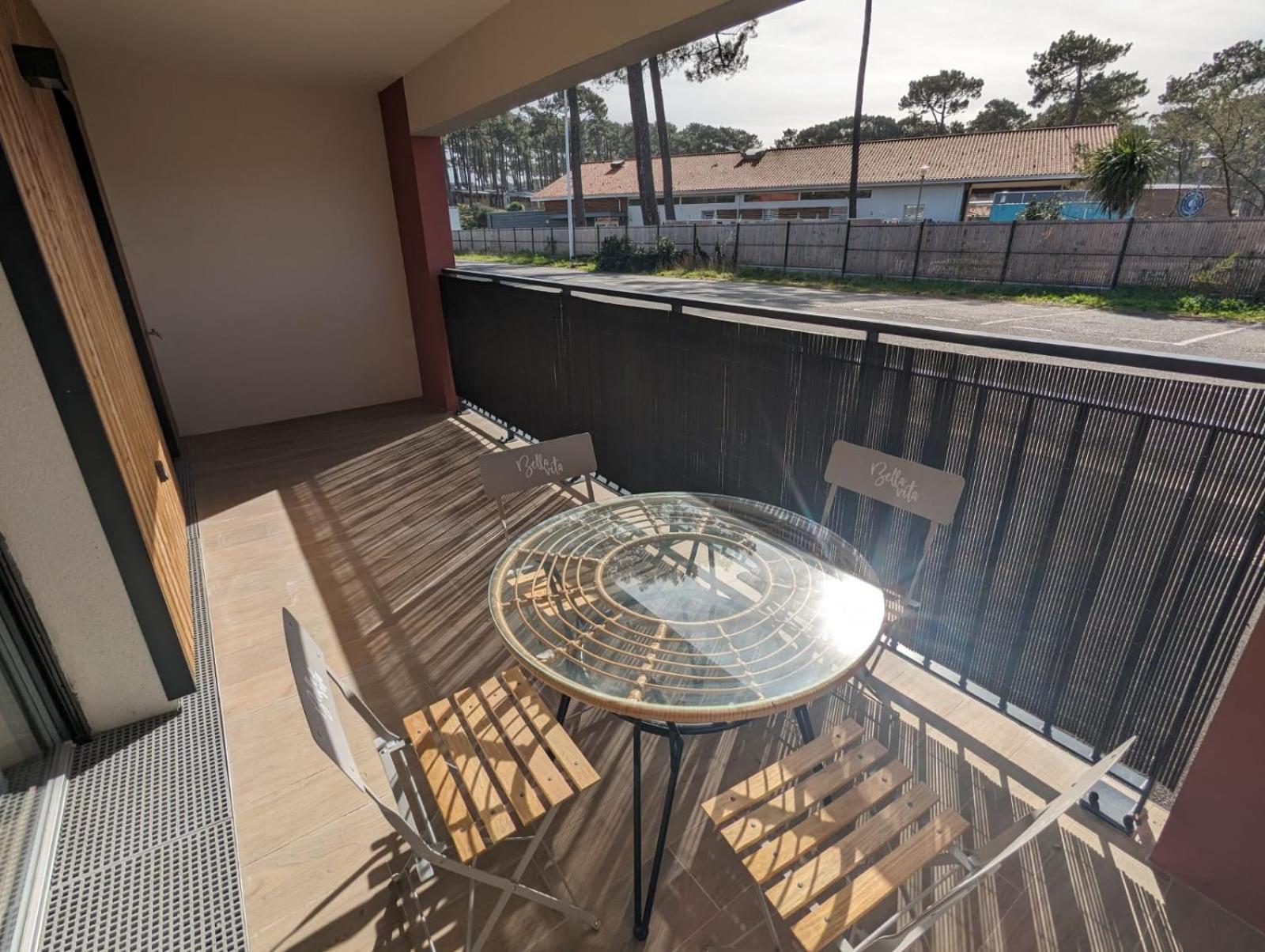 Biscawai Chaleureux Et Cosy Avec Terrasse Lägenhet Biscarrosse Exteriör bild