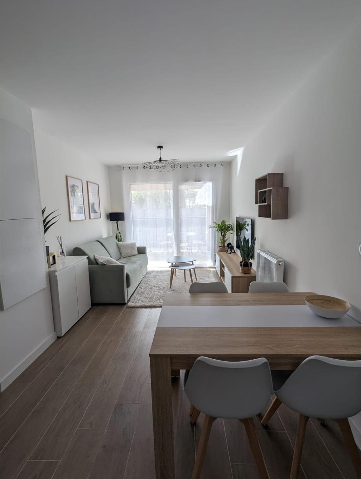Biscawai Chaleureux Et Cosy Avec Terrasse Lägenhet Biscarrosse Exteriör bild