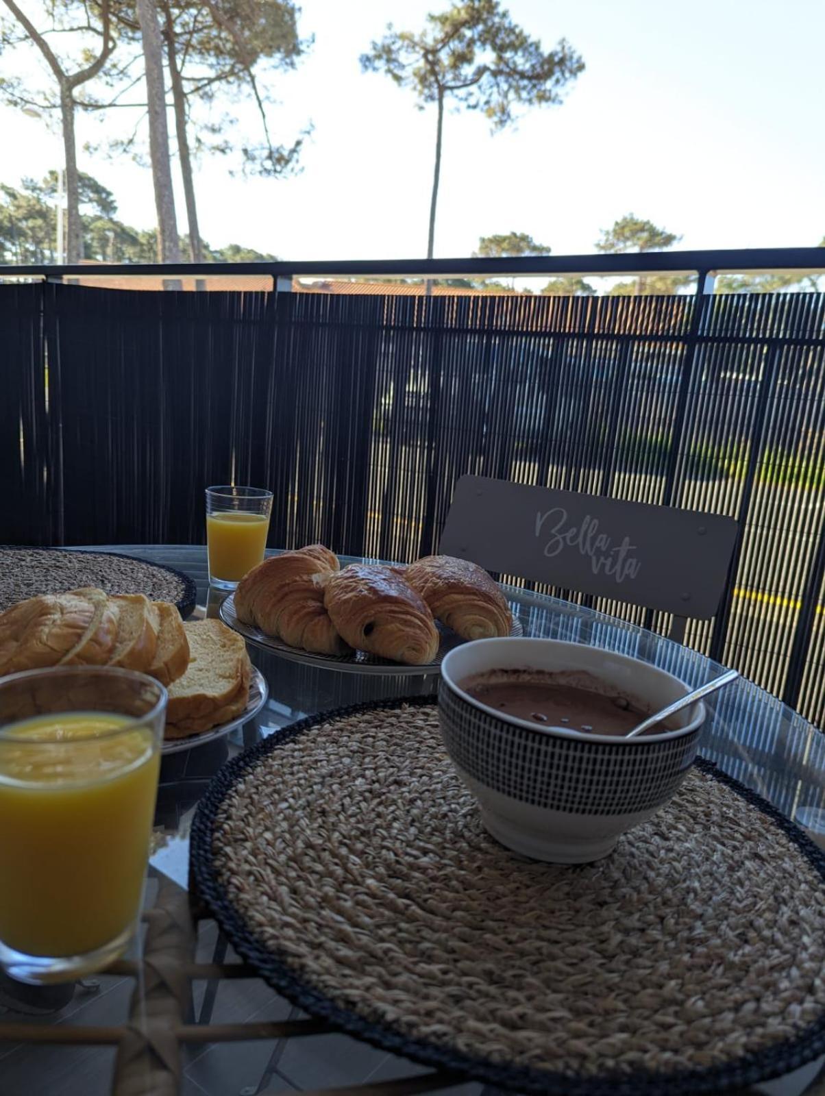 Biscawai Chaleureux Et Cosy Avec Terrasse Lägenhet Biscarrosse Exteriör bild